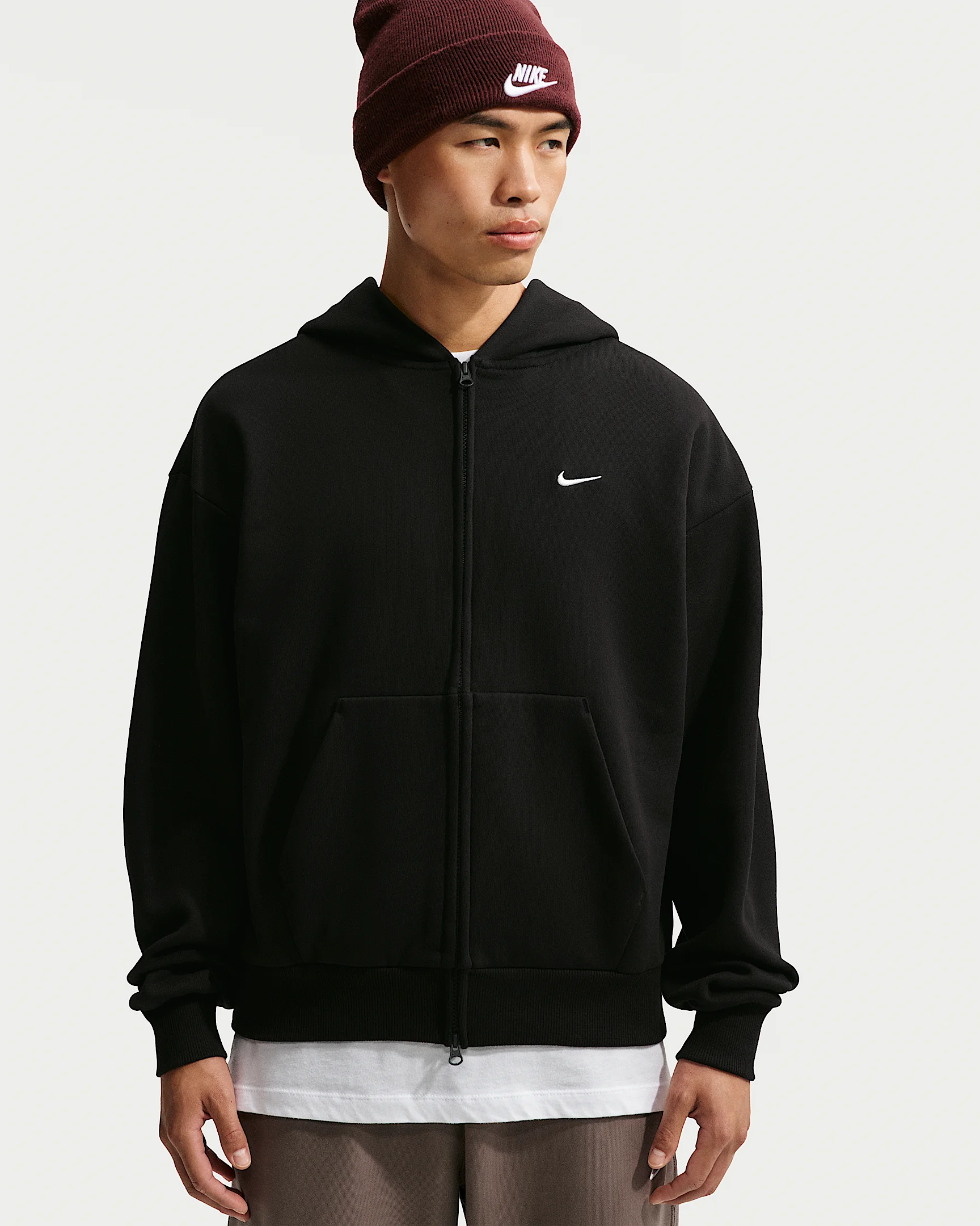 Nike Solo Fleece Men's Full-Zip Hoodie - 1