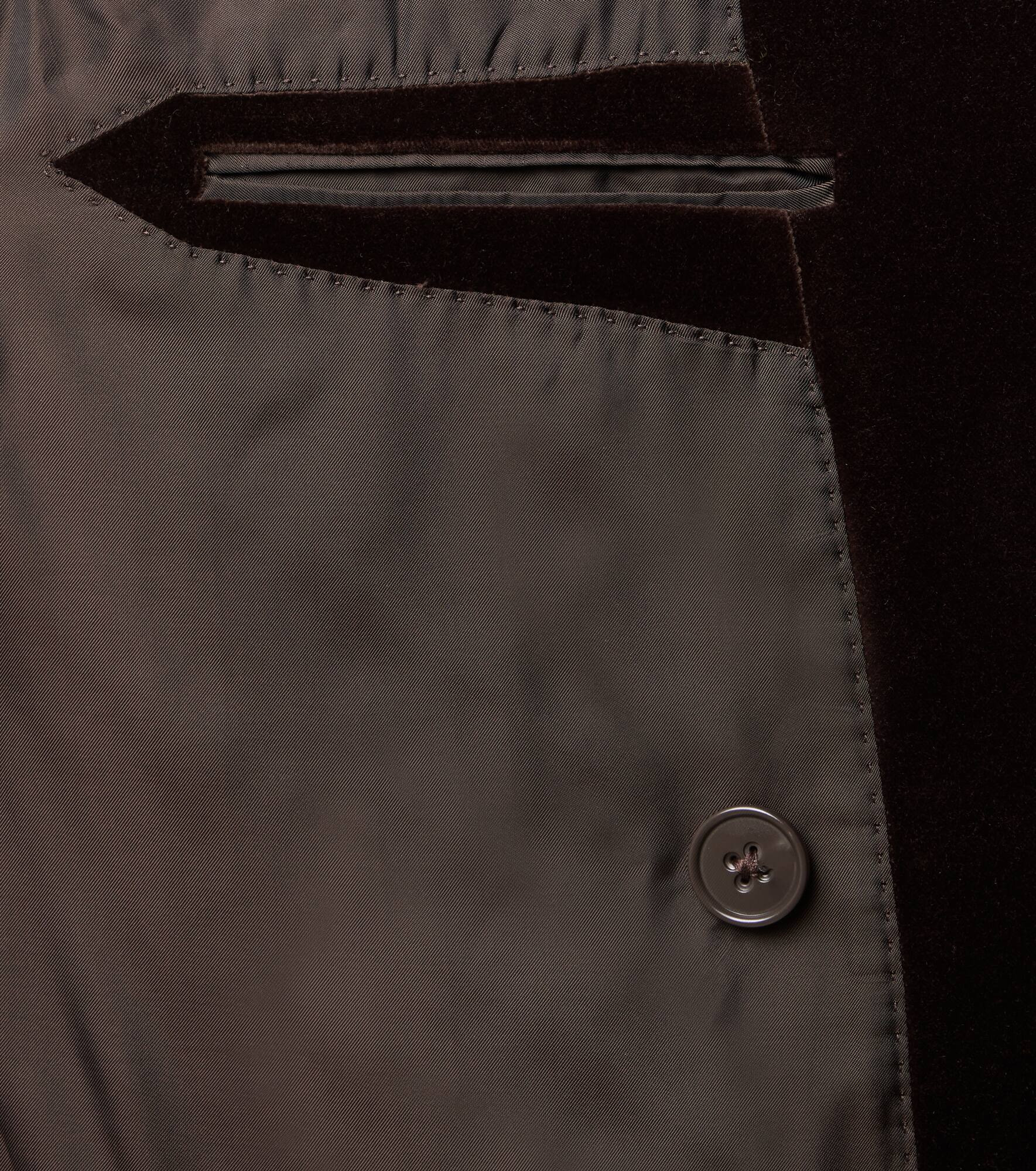 Kent cotton velvet suit jacket - 6