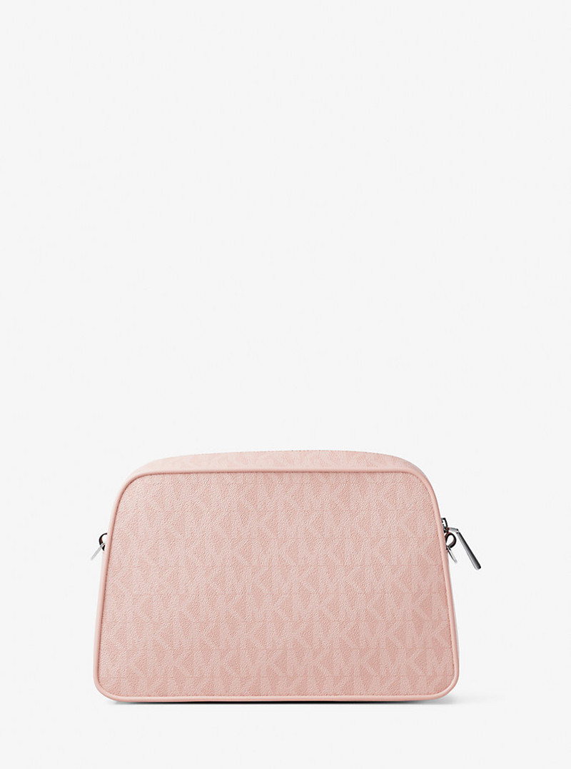 Jet Set Small Signature Logo Camera Crossbody Bag 5