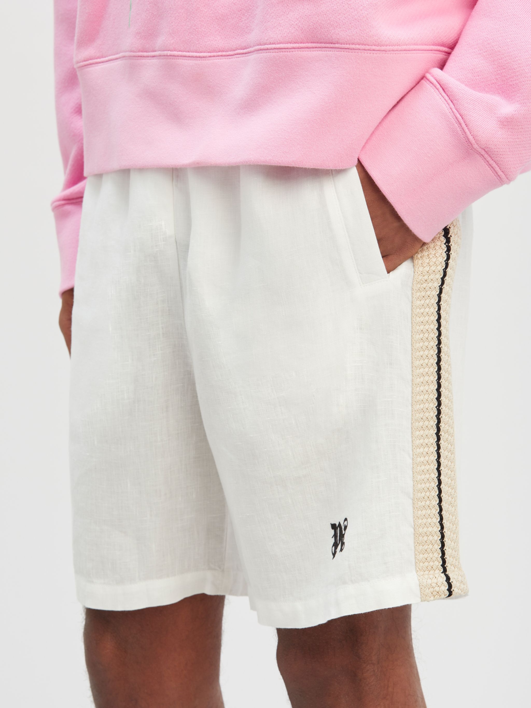 Monogram Track Shorts - 6