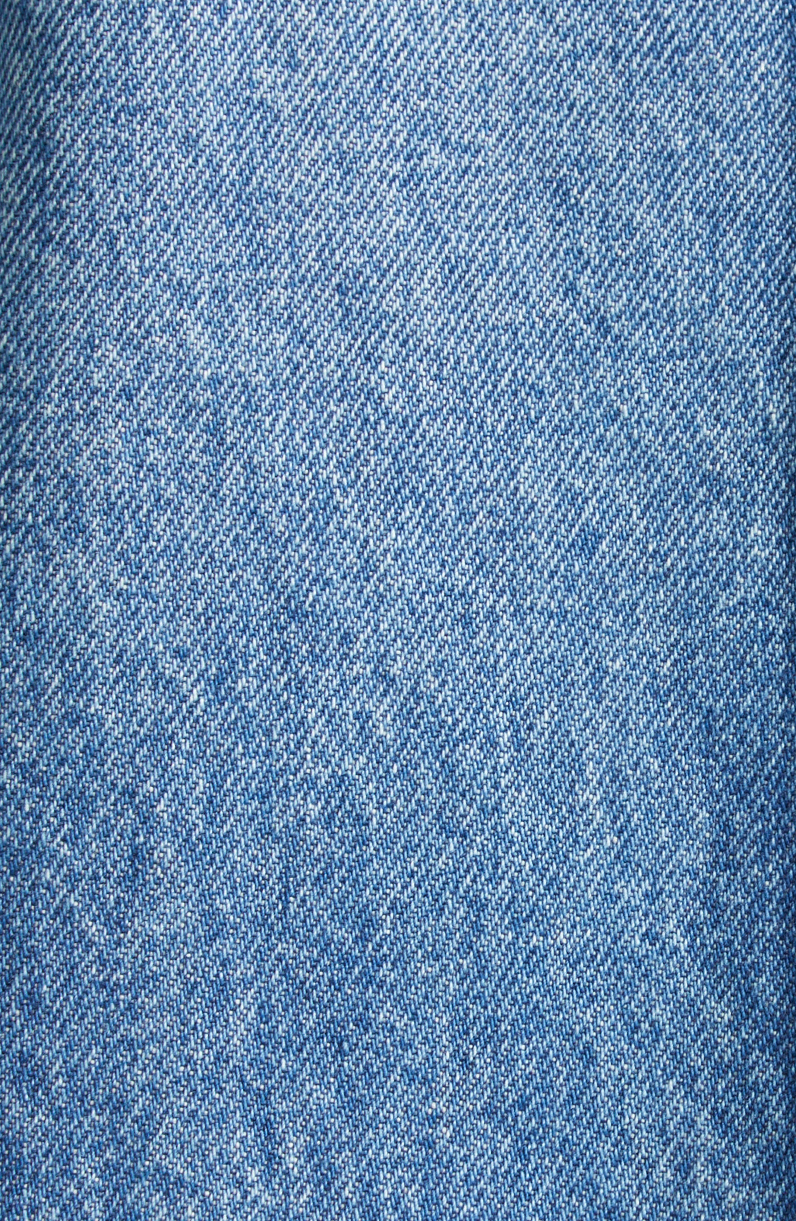 Ulla Johnson The Serge Double Breasted Denim Shirt in Danube at Nordstrom - 5