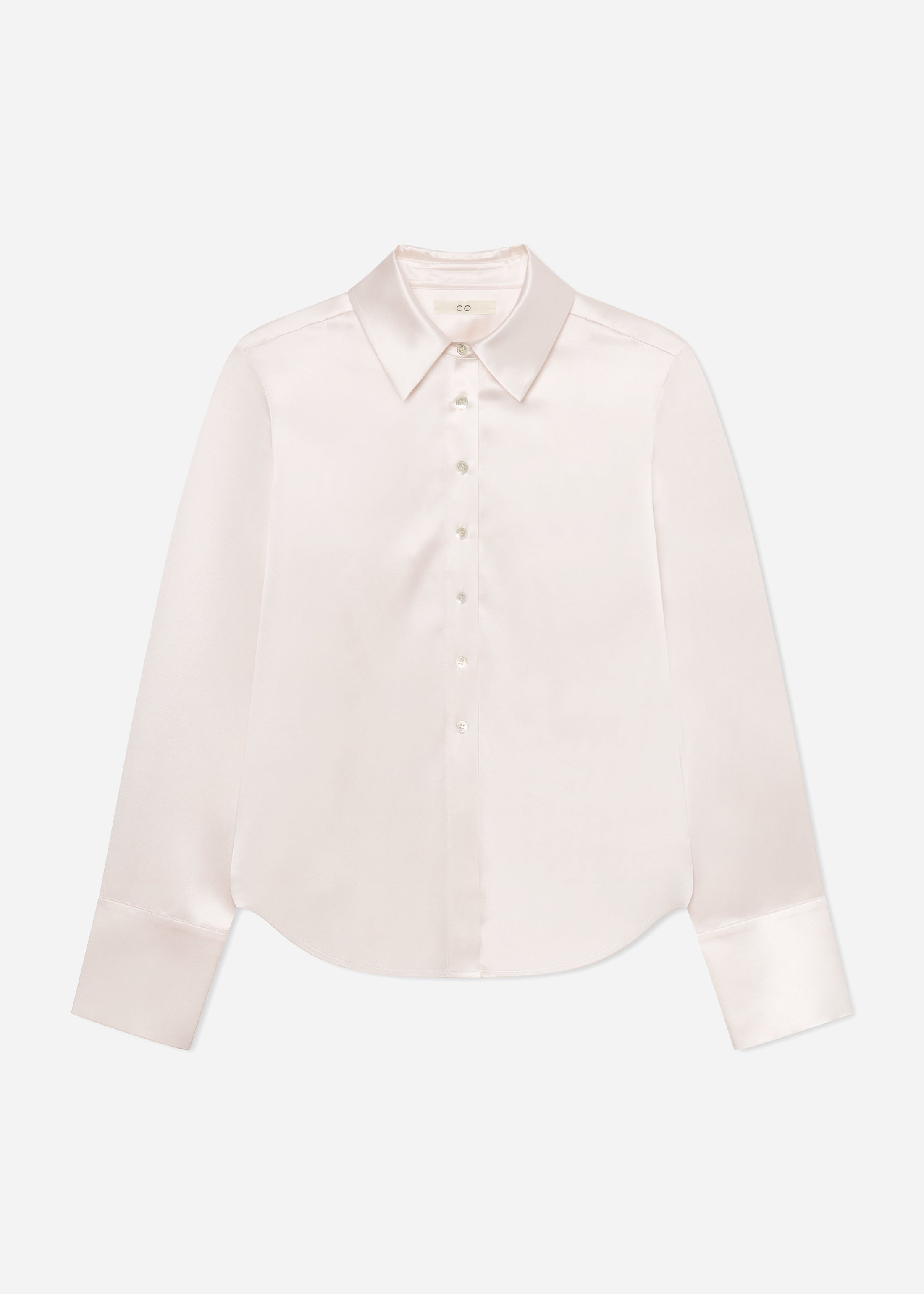 Button Down Shirt in Silk - 1