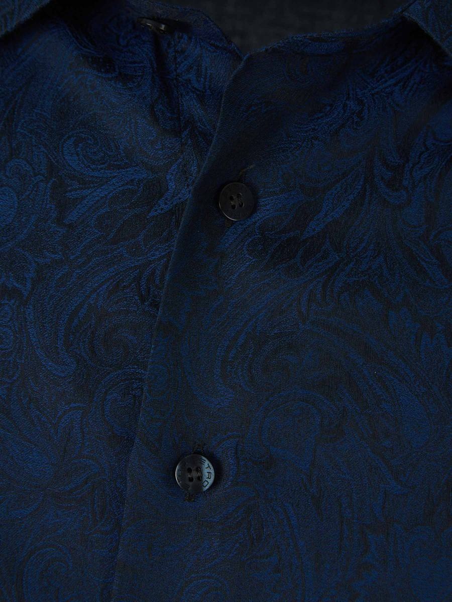 Etro Cotton Shirt With Paisley Print - 3