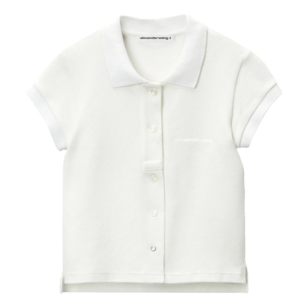 Deconstructed Polo Cardigan - 1