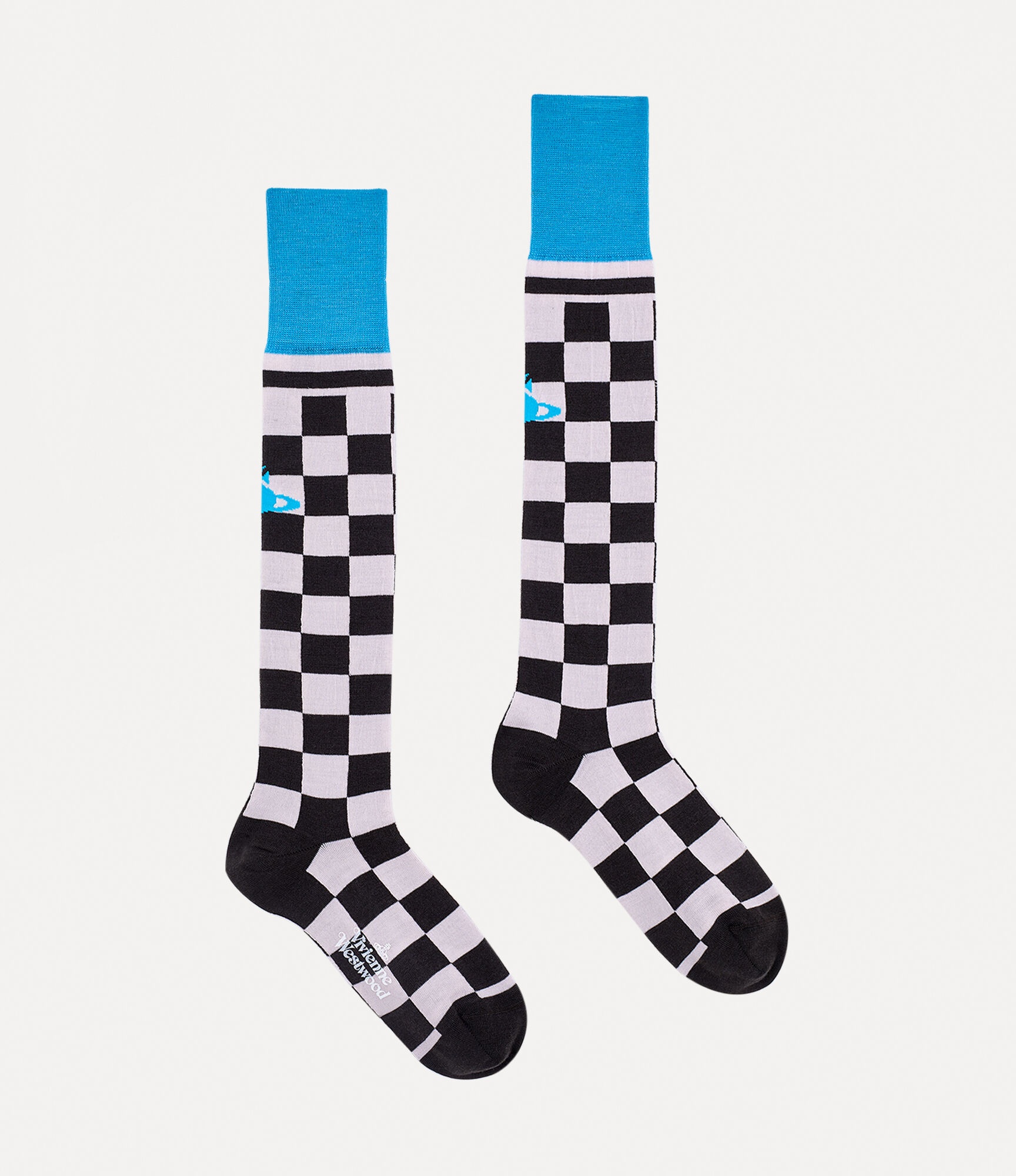 CHECK HIGH SOCK - 2