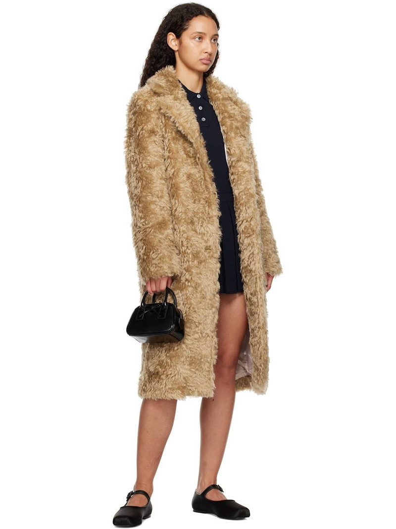 SANDY LIANG Navy Hague Sweater Minidress outlook