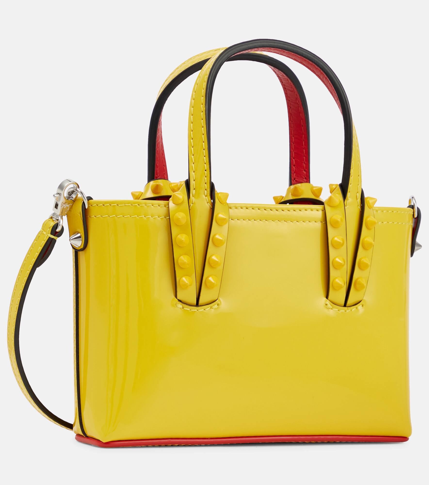 Cabata Nano patent leather tote bag - 4