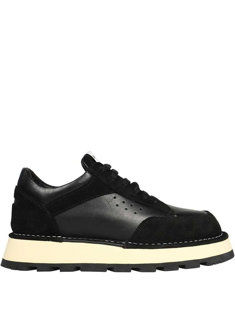 panelled sneakers 1