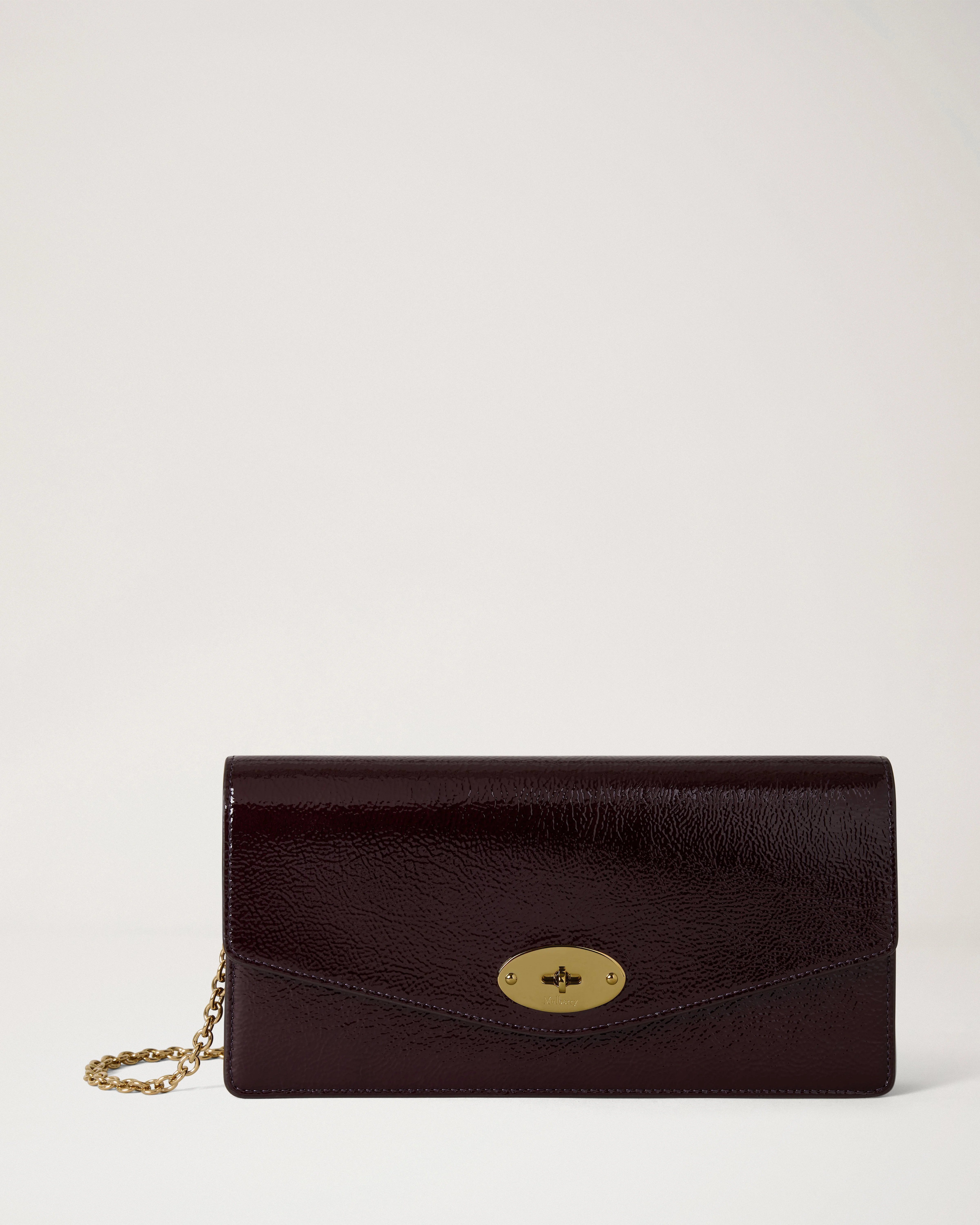 Darley Clutch
Deep Aubergine Patent - 1