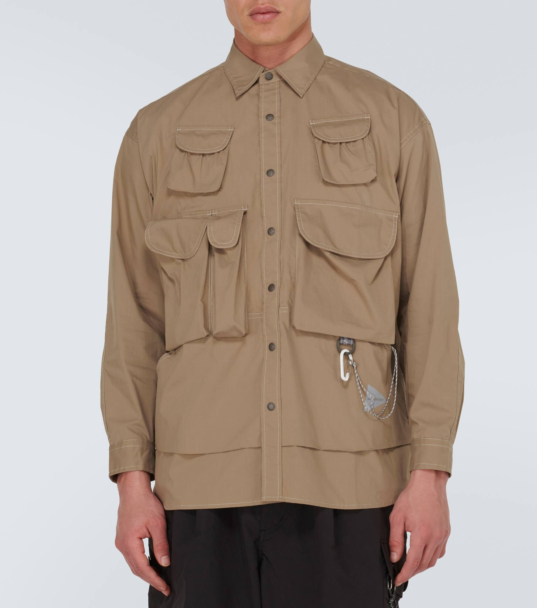 Cotton-blend field jacket - 3