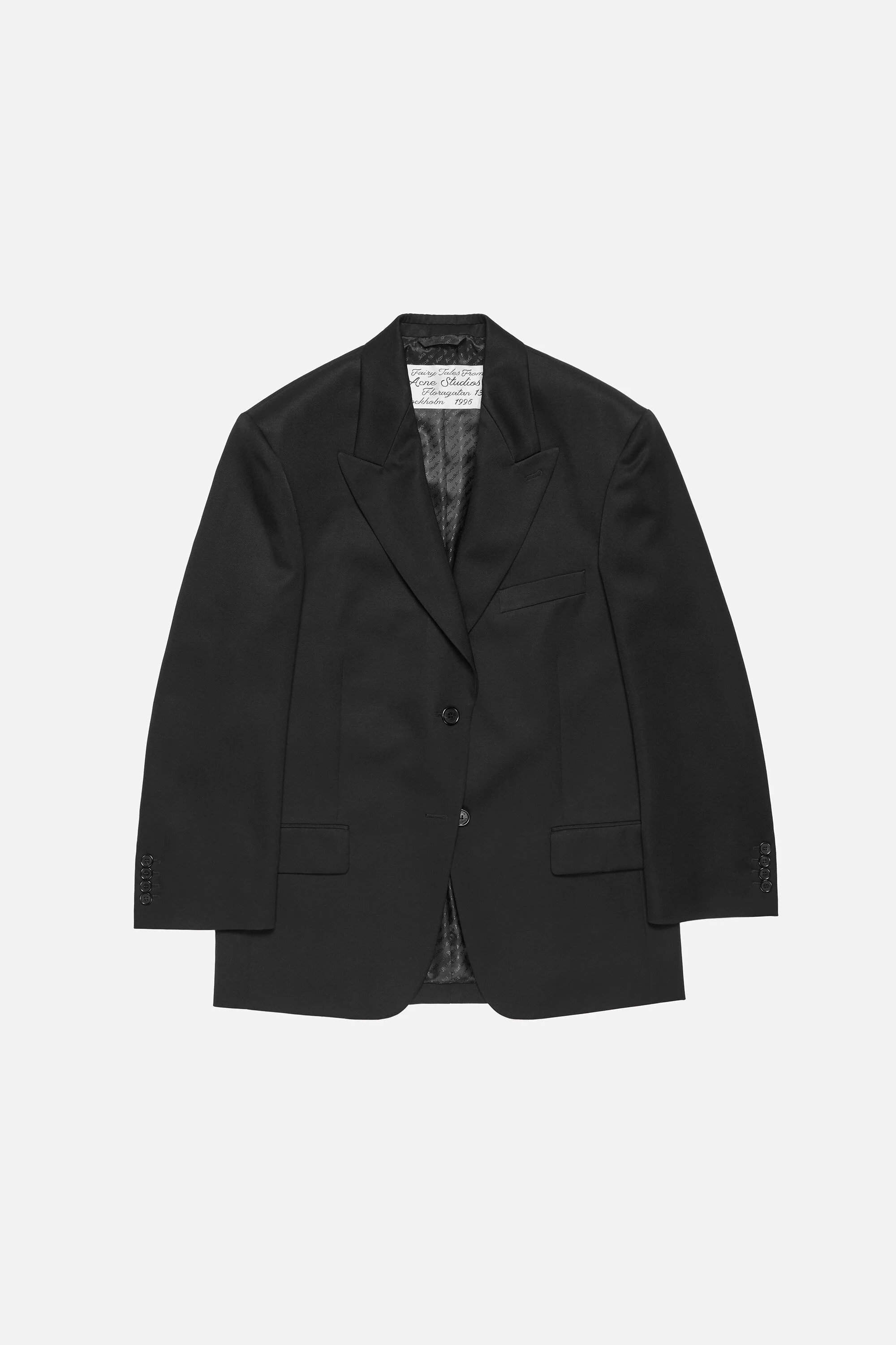 Single-breasted suit jacket - Black - 6