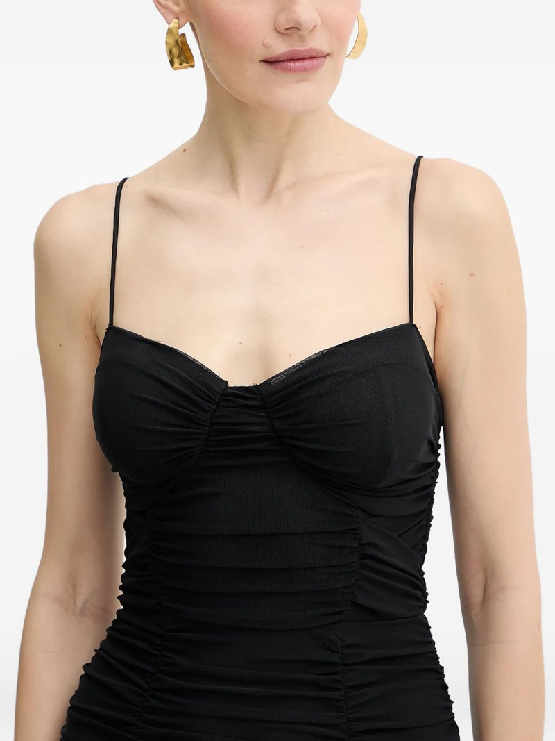 ruched mini dress 4