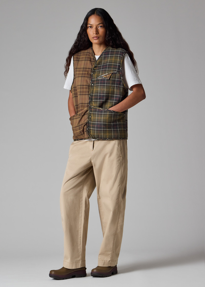 Paul Smith loves Barbour - Mixed Tartan Warm Pile Liner 15