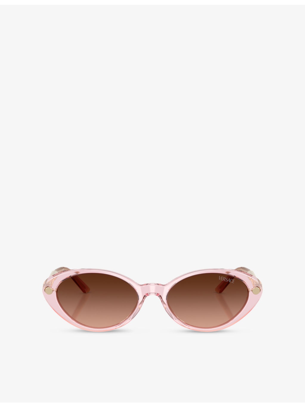 VE4469 Oval-Frame Acetate And Metal Sunglasses - 1
