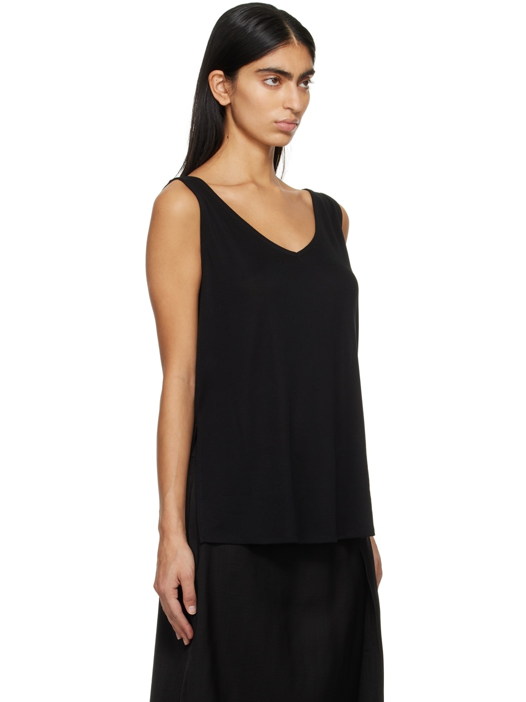 Black Shea Tank Top - 2