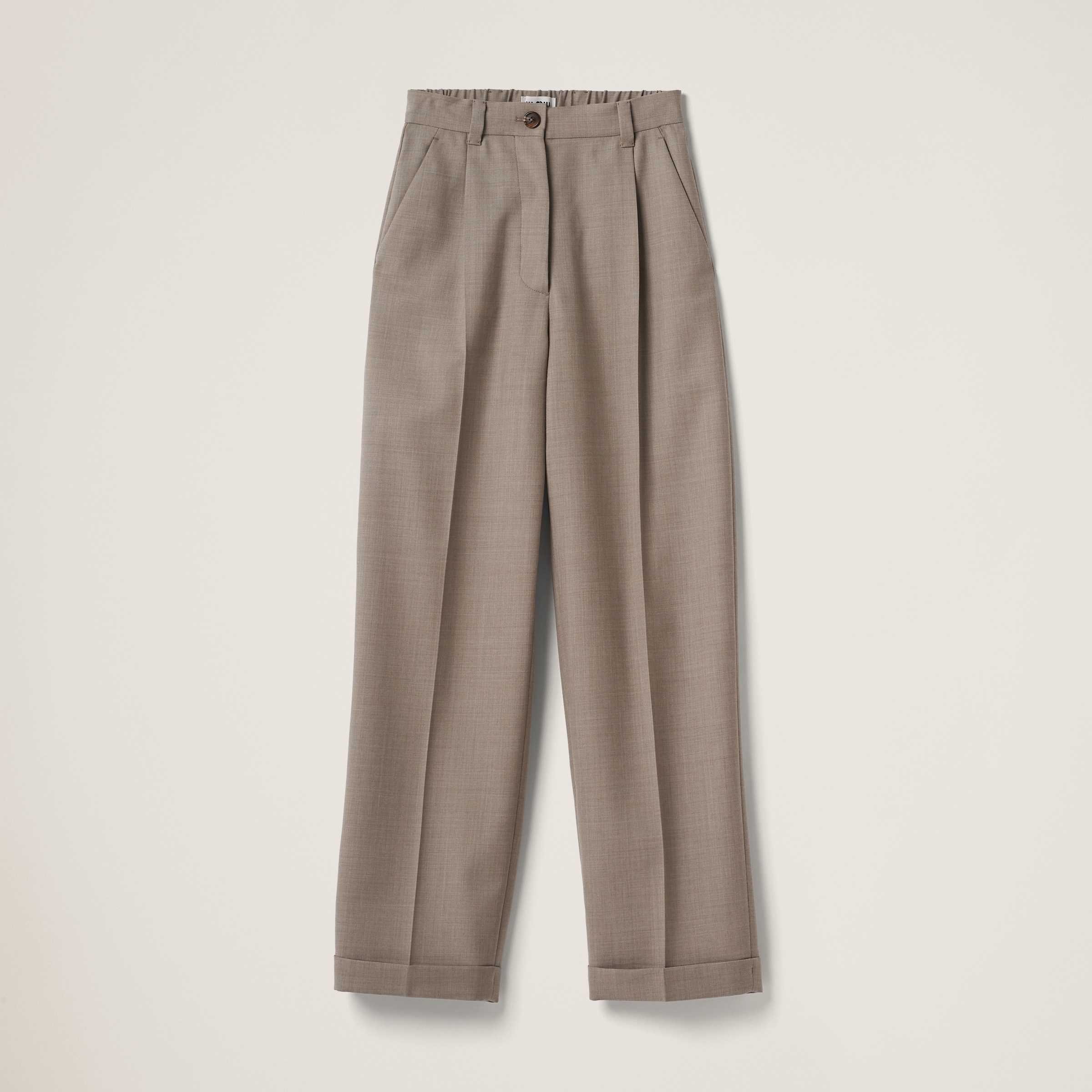 Gabardine pants - 1