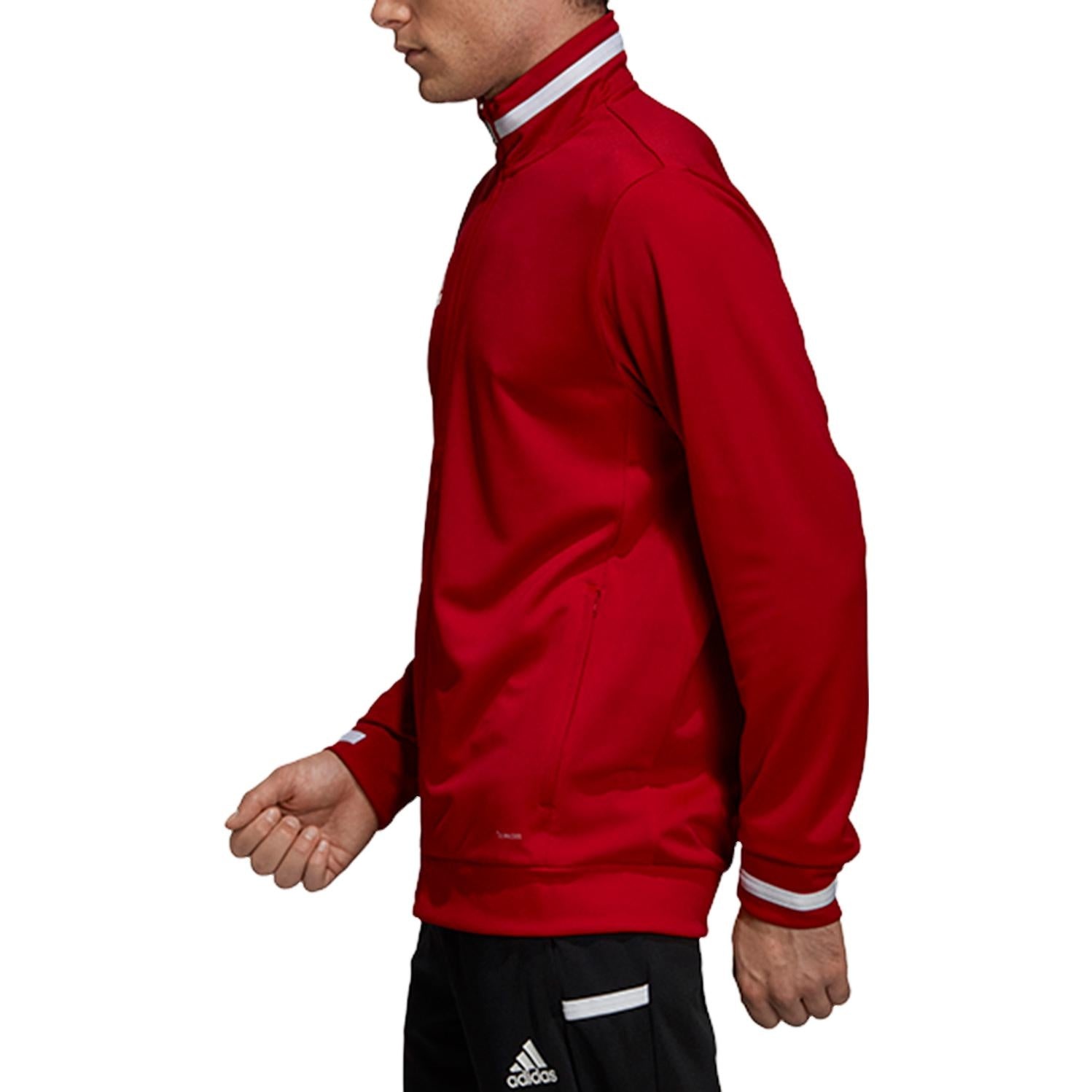 adidas Team 19 Track Jacket 'Power Red White' DX7323 - 4