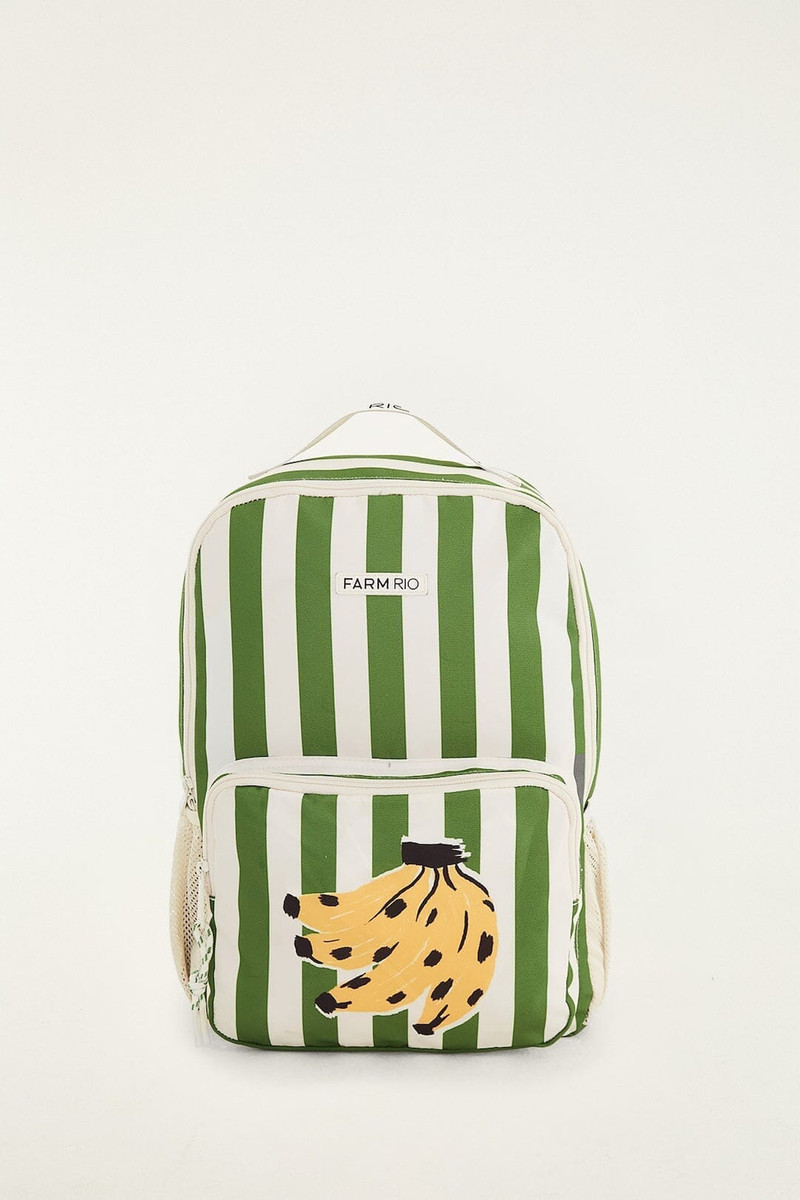 Green Tropical Banana Backpack 1