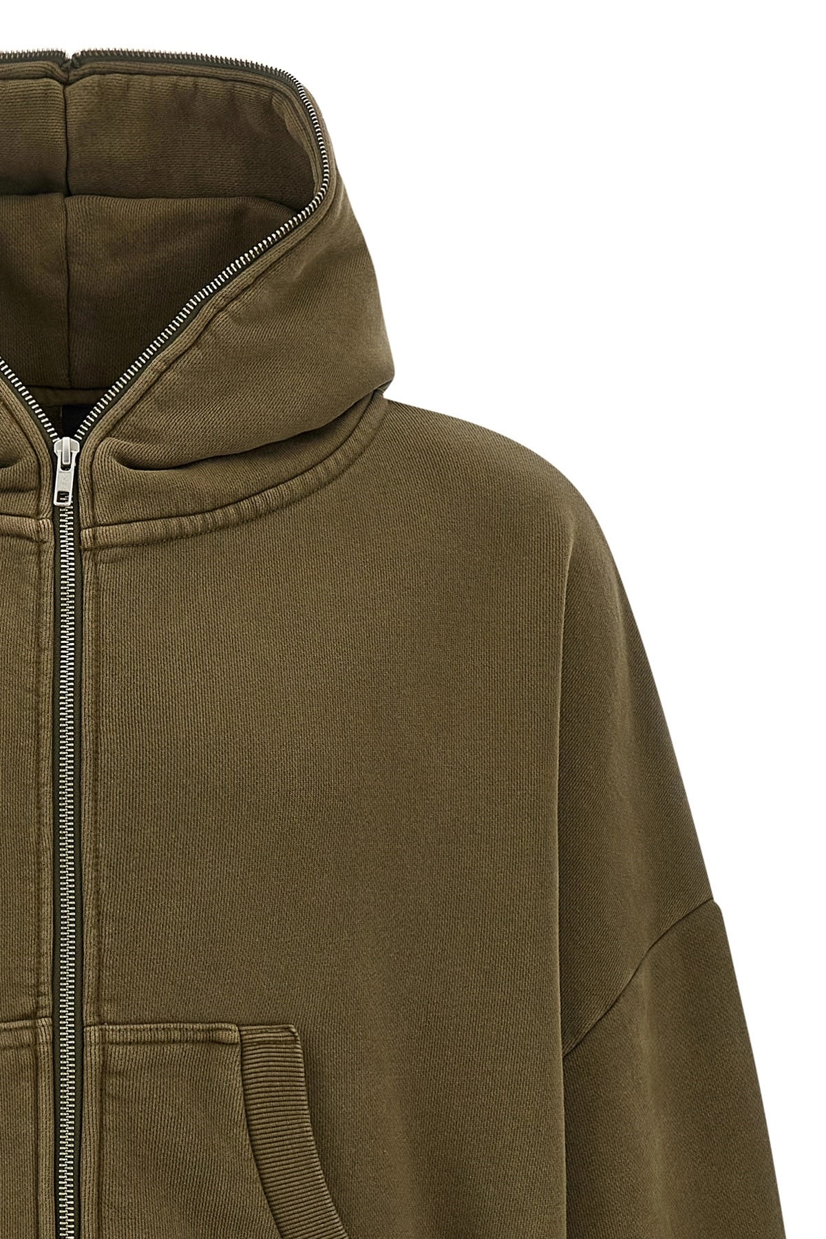 'Eternal Zip Washed' hoodie - 3