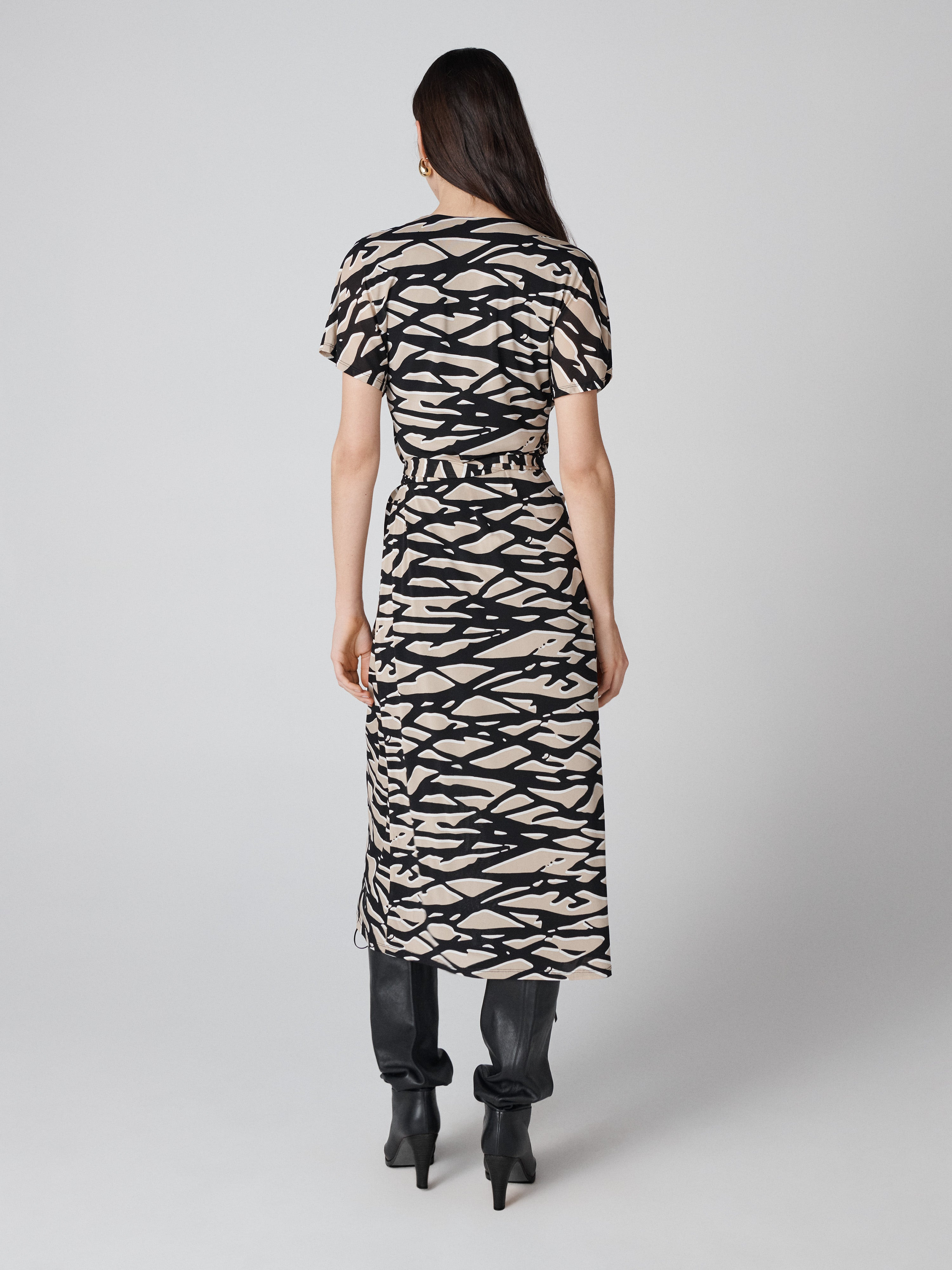 Paisley Wrap Dress - 2