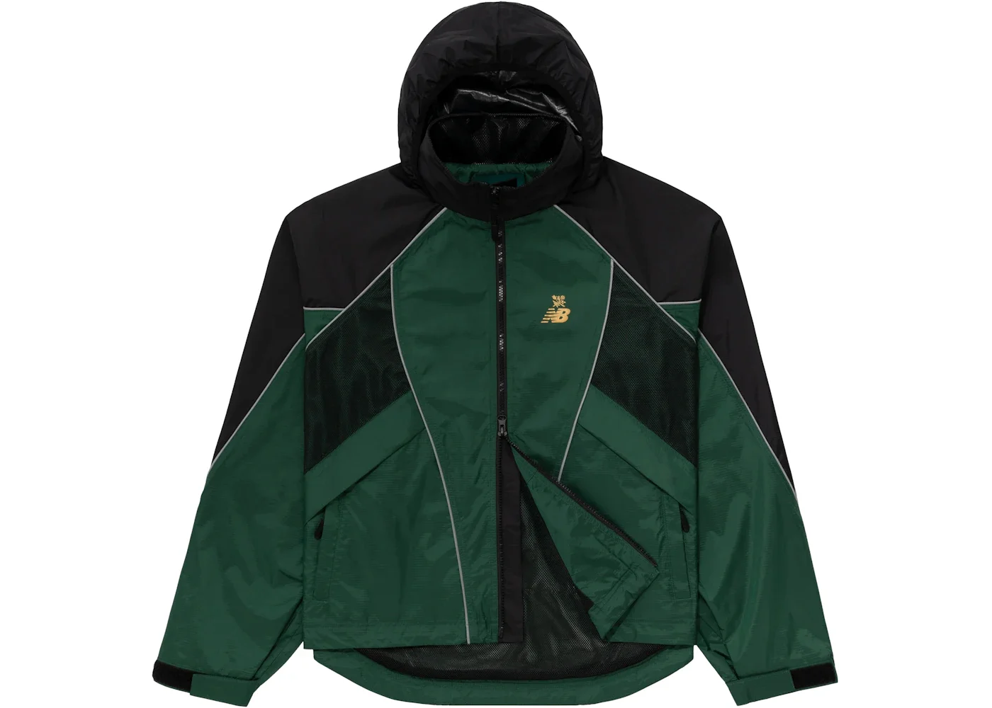 Aime Leon Dore x New Balance Track Jacket Green/Black - 1