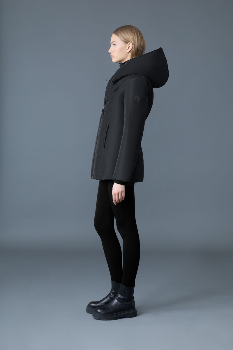 ADALI-NFR Down coat with Signature Mackage Collar 4