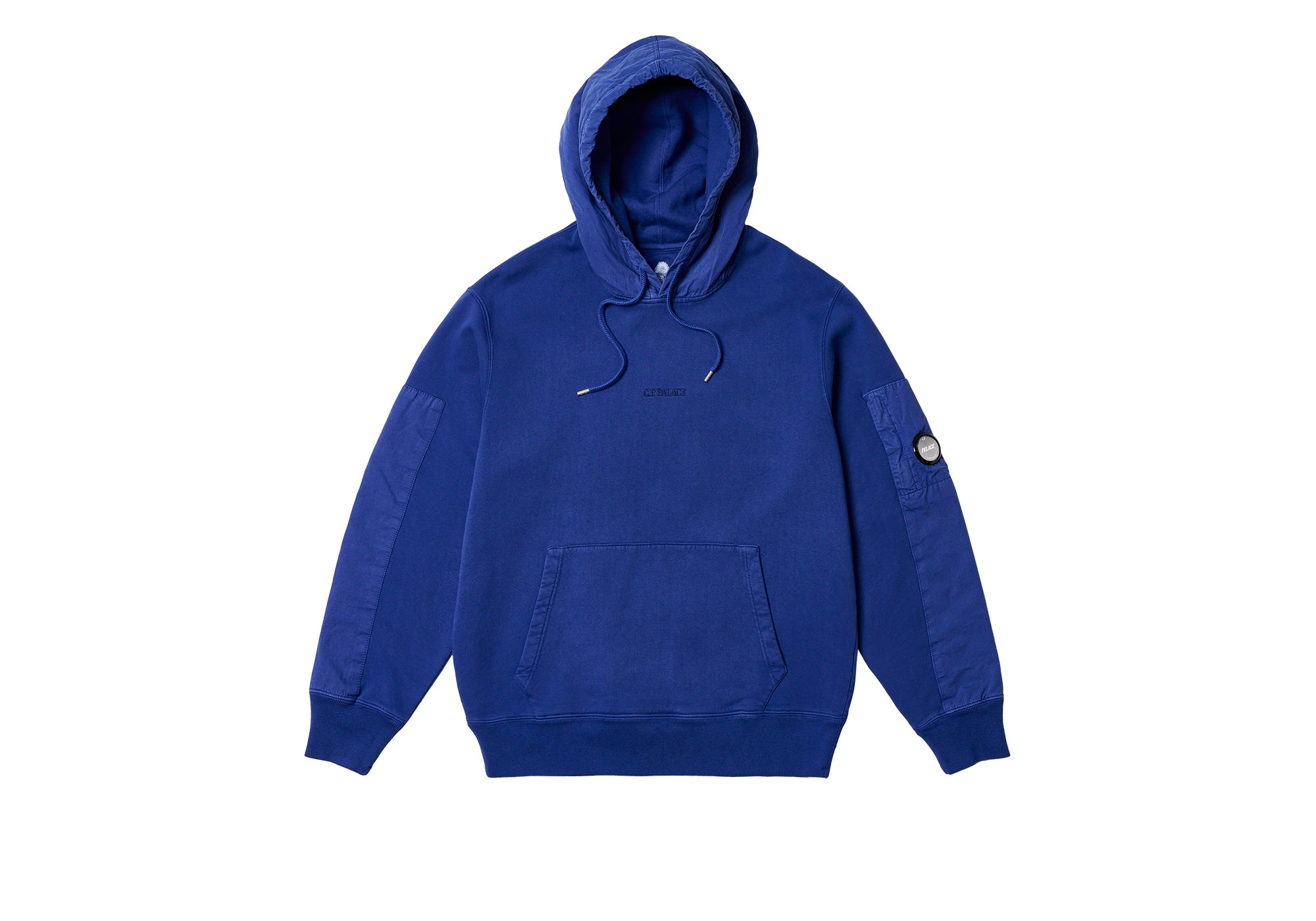 PALACE C.P. COMPANY HOOD BRIGHT COBALT - 1