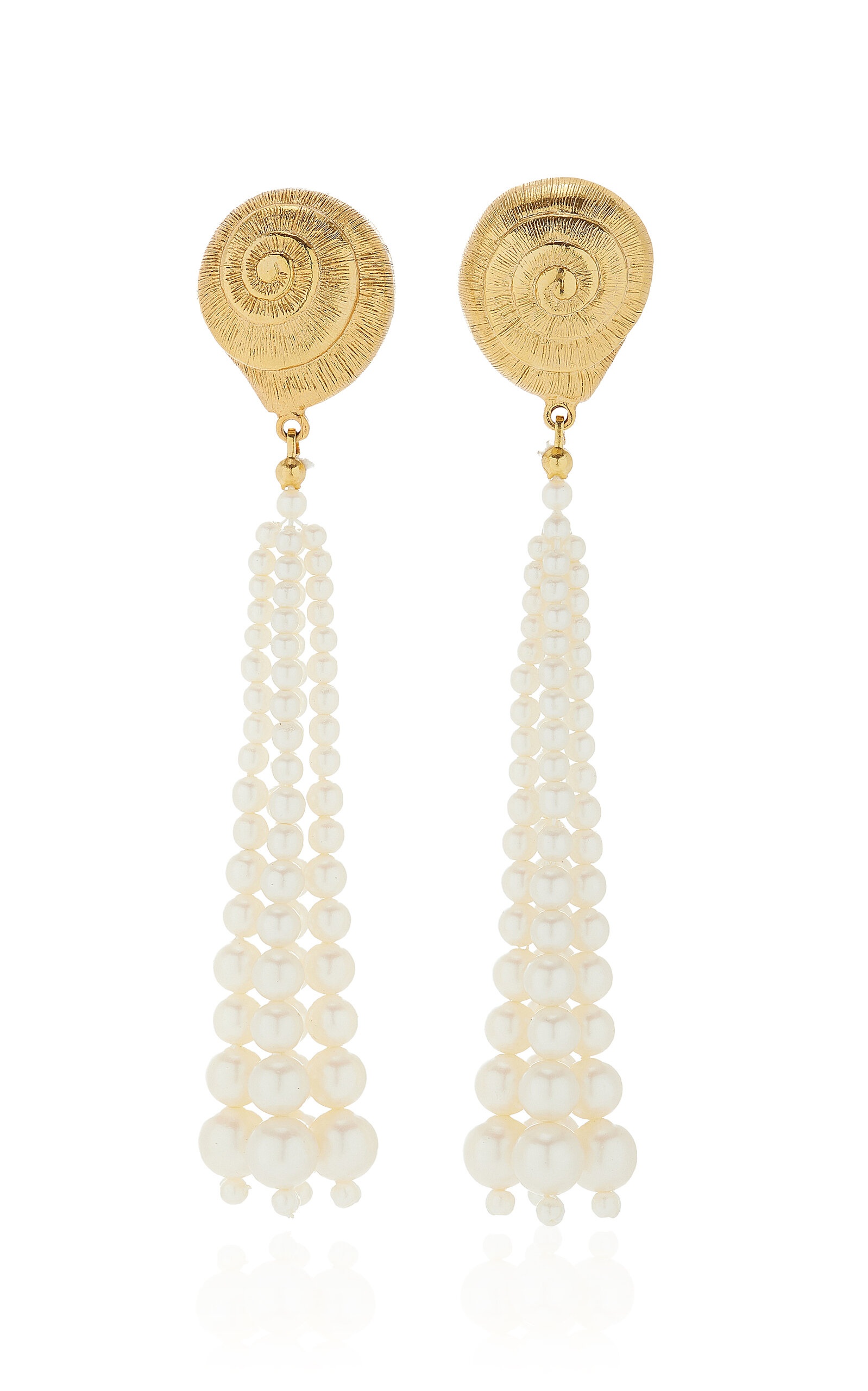 Marcelline Pearl Earrings white - 1