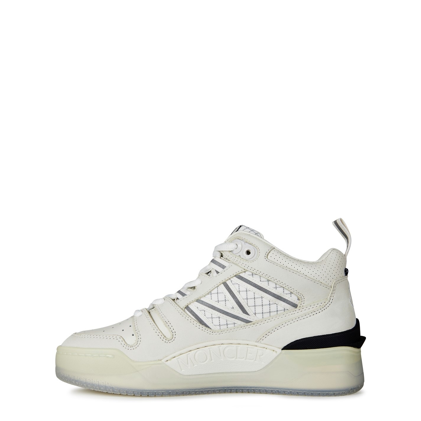 PIVOT LEATHER HIGH TOP SNEAKERS - 3