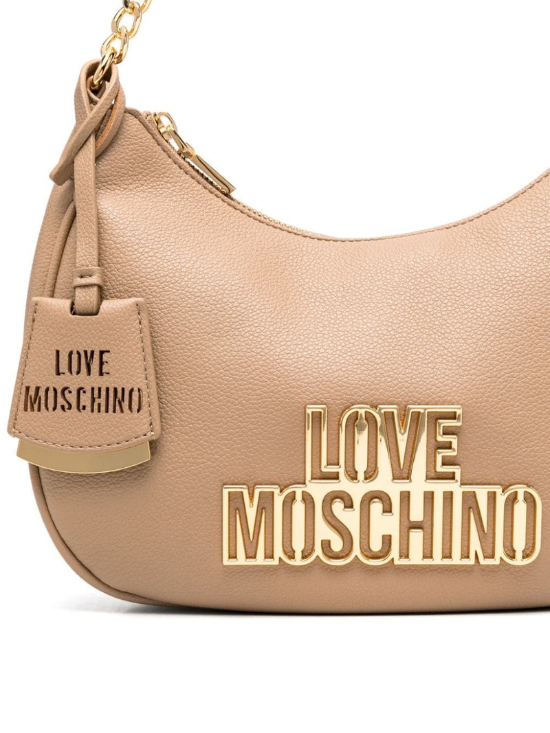 logo-lettering shoulder bag 4