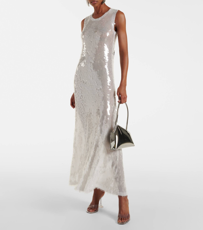 NORMA KAMALI Sequined maxi dress outlook