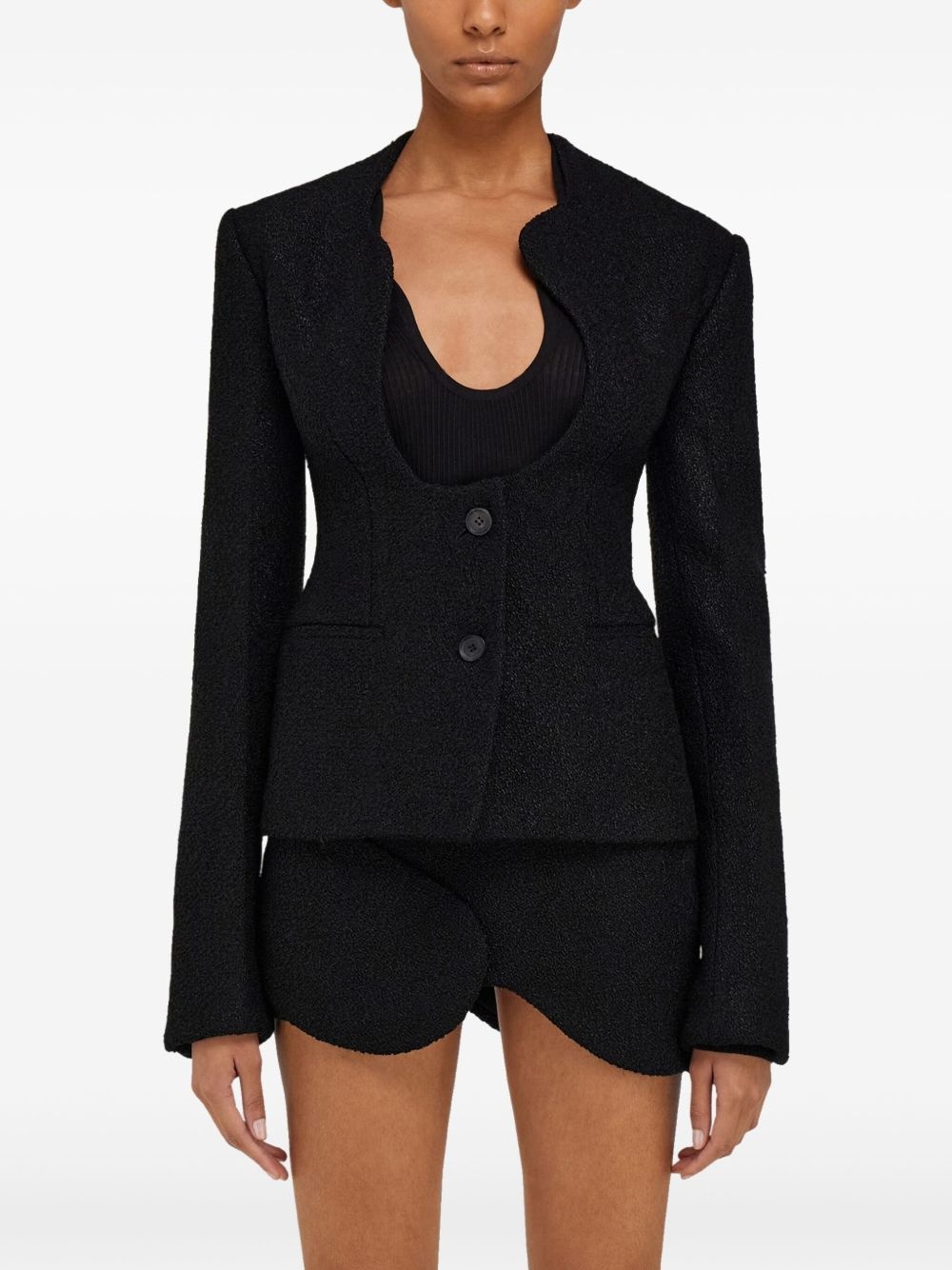 single-breasted blazer - 3