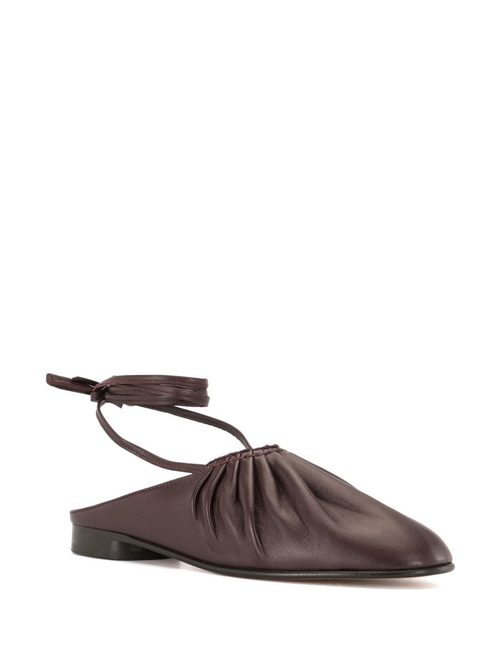 Nadia lace-up ballerina shoes - 2