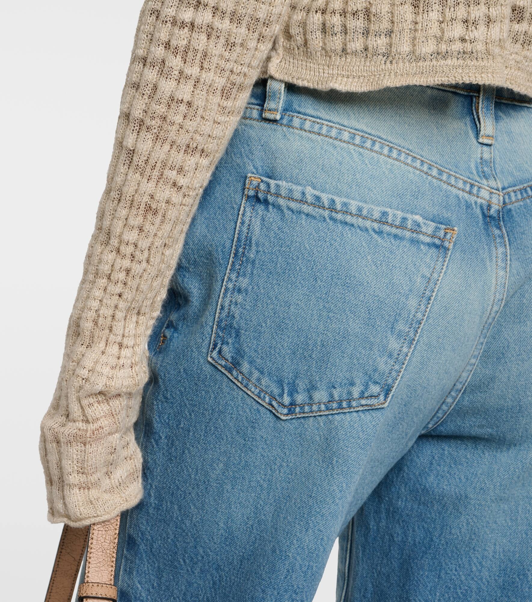 Le Jane high-rise wide-leg jeans - 6