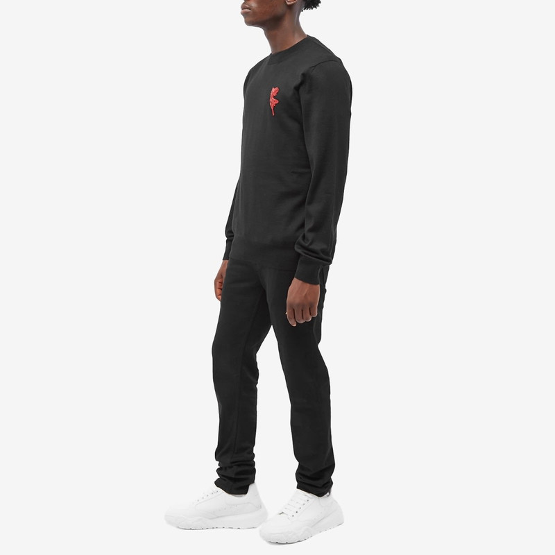 Alexander McQueen Alexander McQueen Orchid Crew Knit outlook