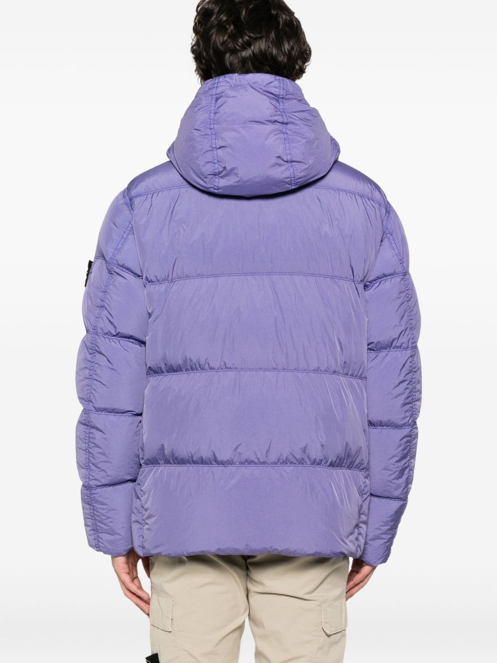 hooded quilted jacket - 4