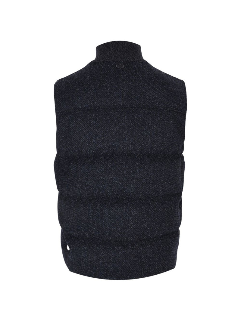 AGNONA bouclé wool gilet outlook