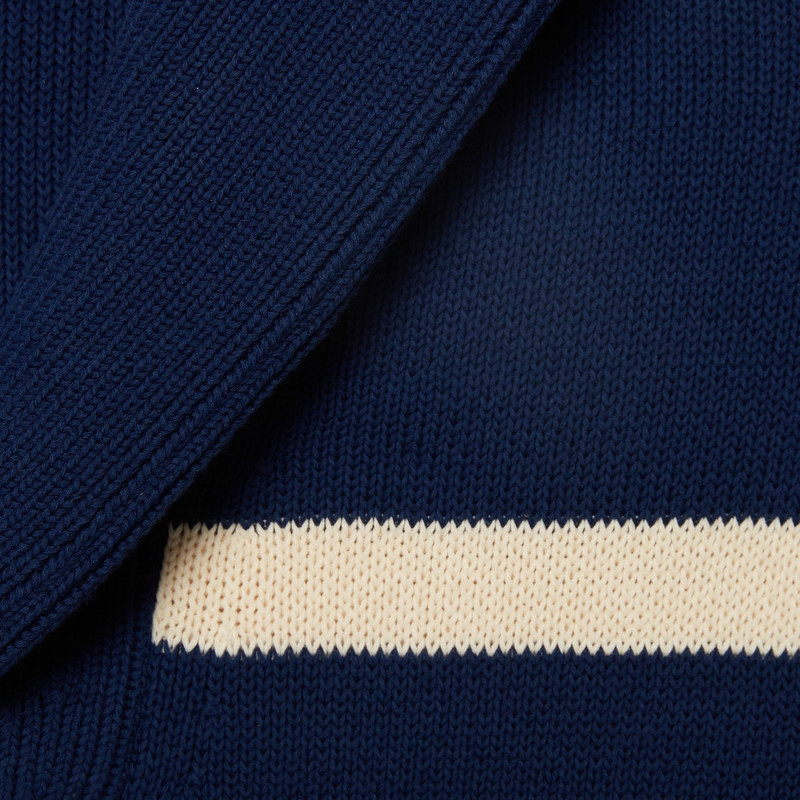 Knit cotton sweater with Interlocking G 4