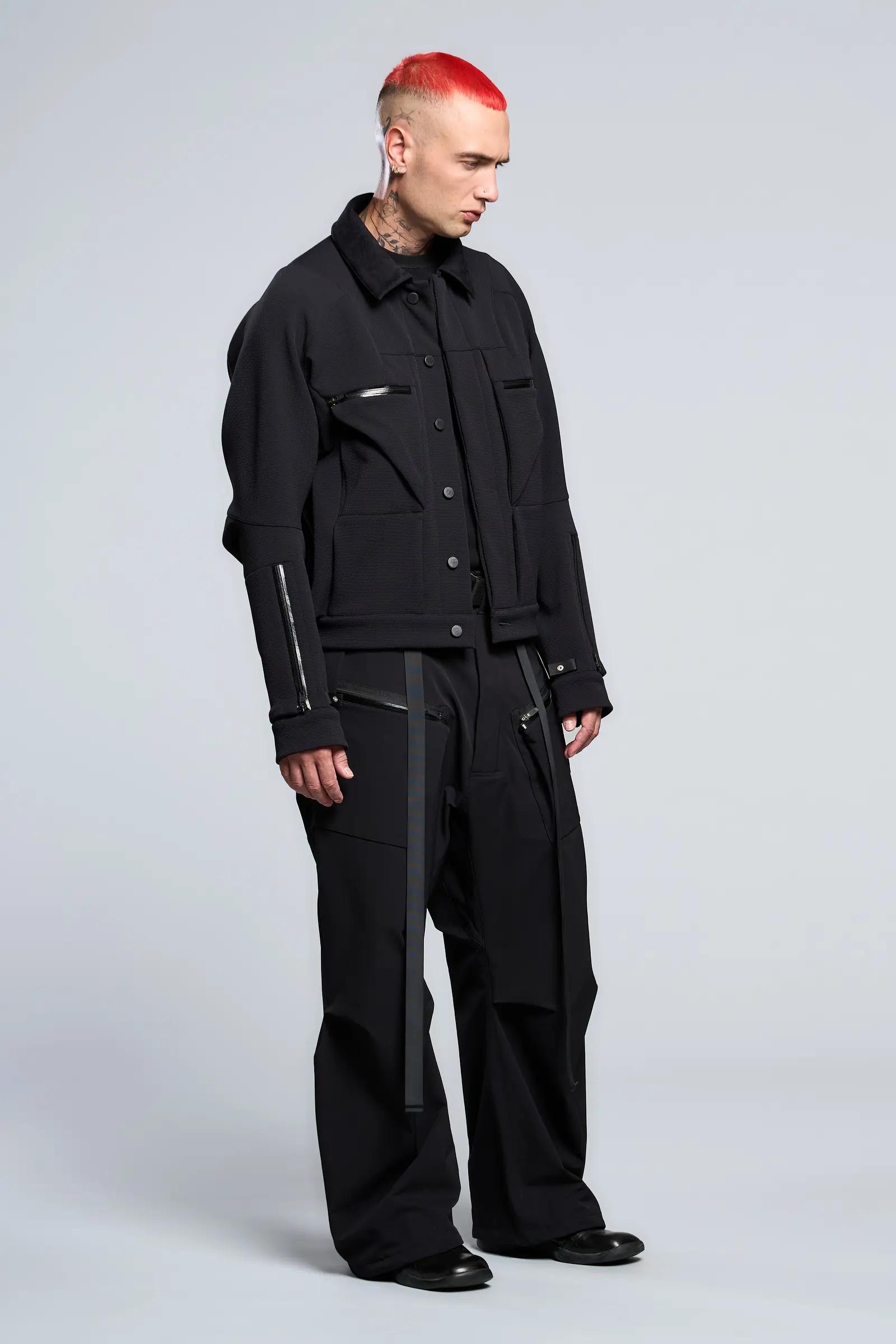 J86-SS schoeller® 3XDRY® WB-400™ Modular Work Jacket Black - 3
