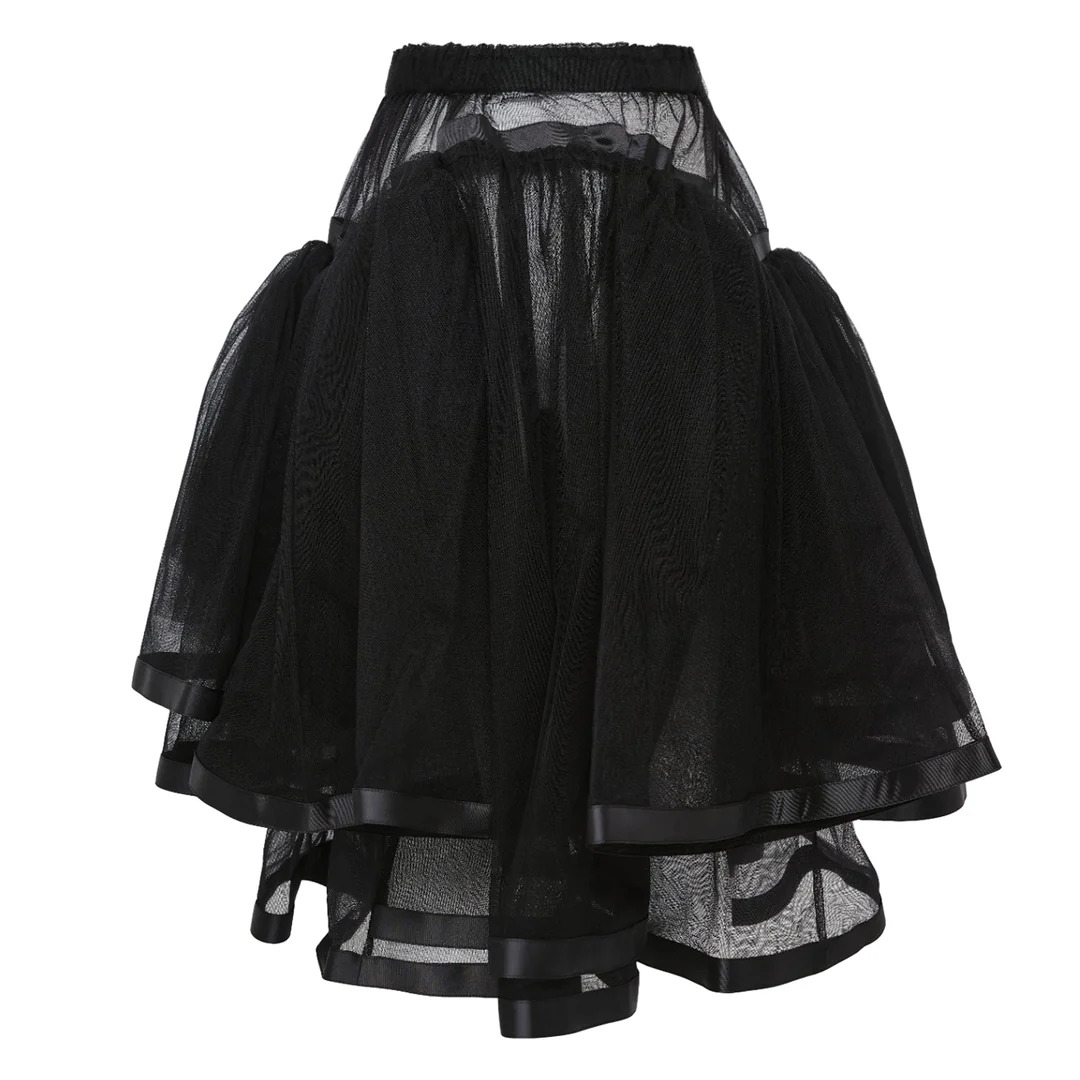 Nylon Tulle Skirt - 2