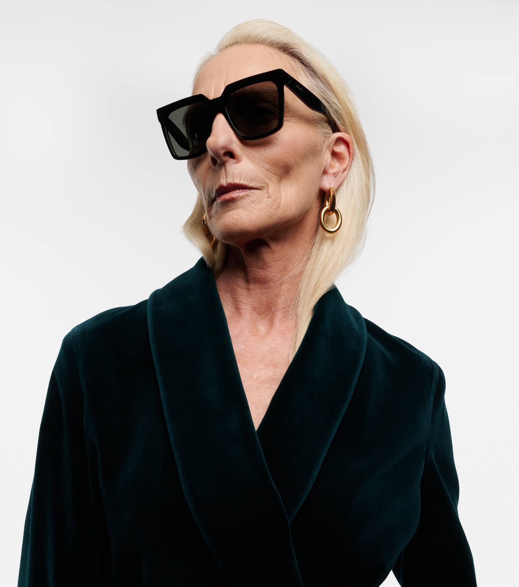 Square acetate sunglasses - 3