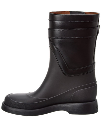 Valentino Valentino VLogo Rubber & Leather Rain Boot outlook