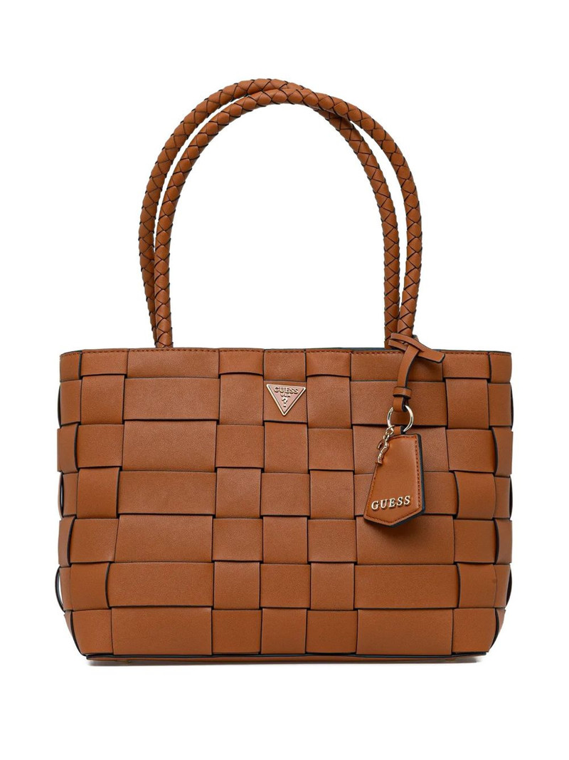 Maylee logo-plaque tote bag 1
