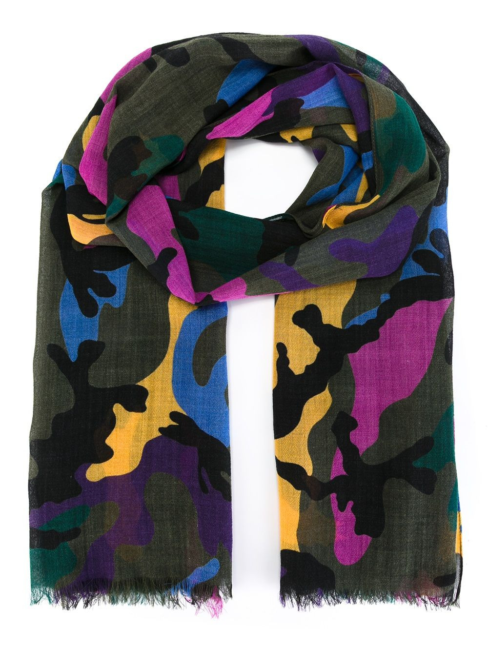 camouflage scarf - 1