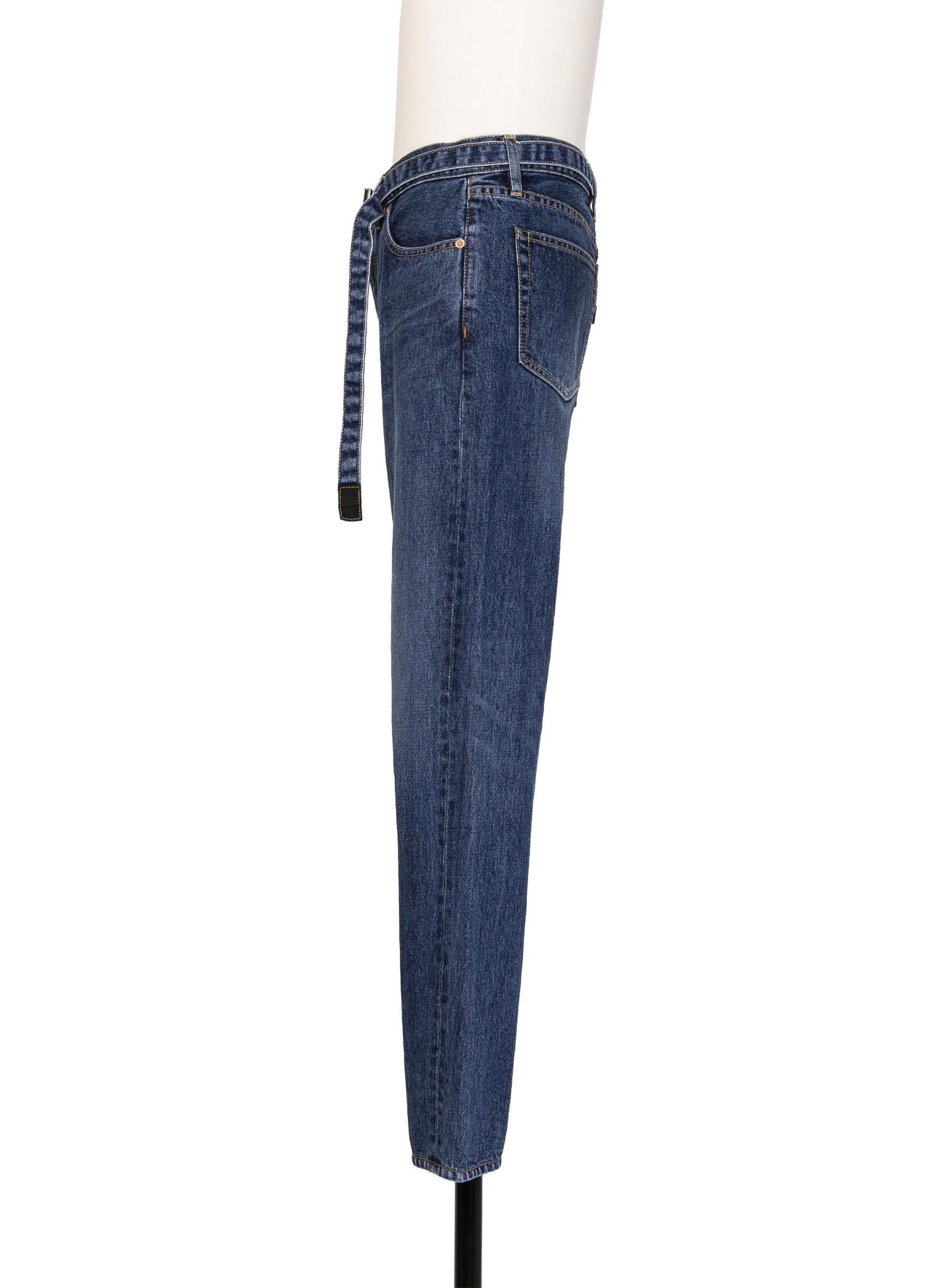 Straight Denim Pants - 2