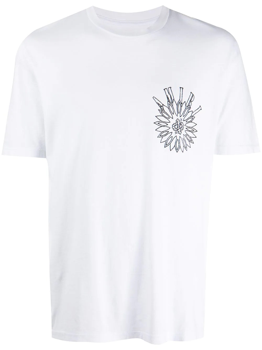 logo-print cotton T-shirt - 1