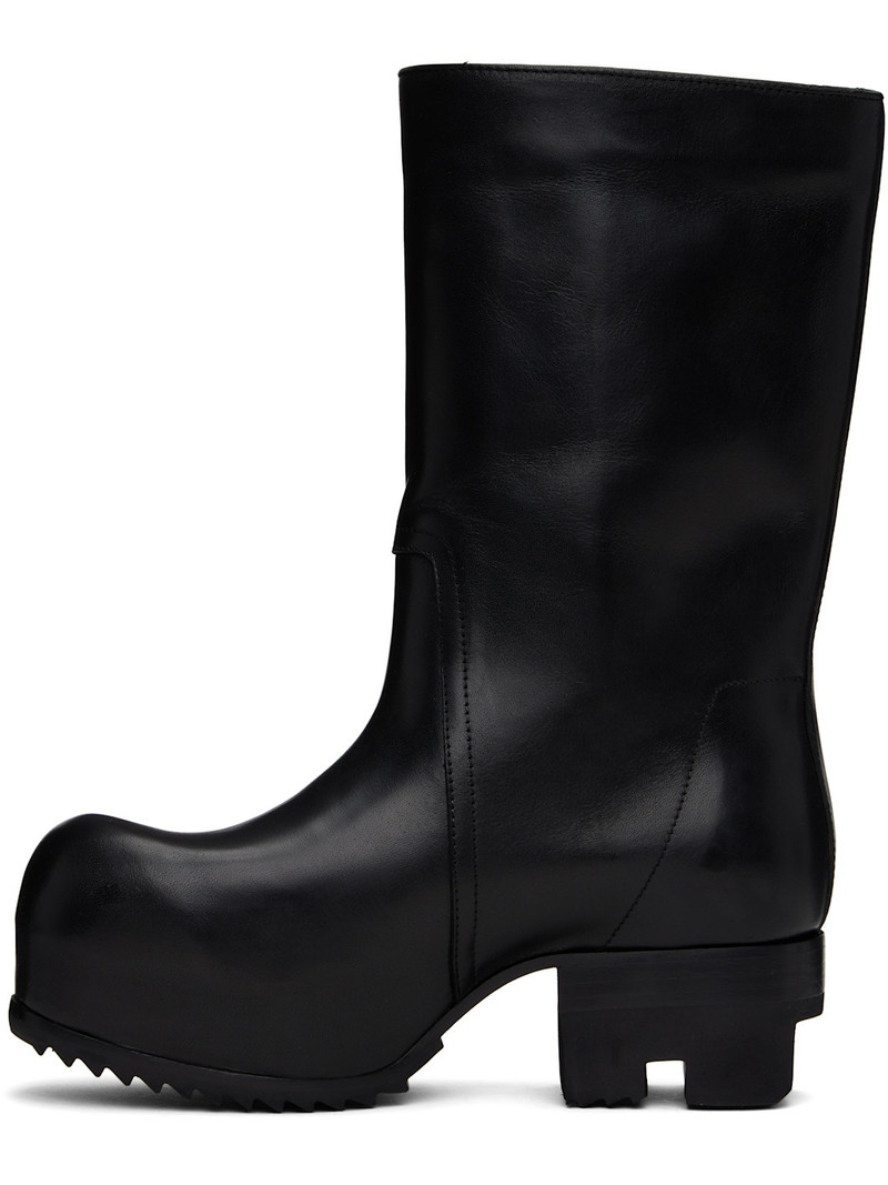 Rick Owens Black Hollywood Bauhaus Ballast Pull Boots outlook