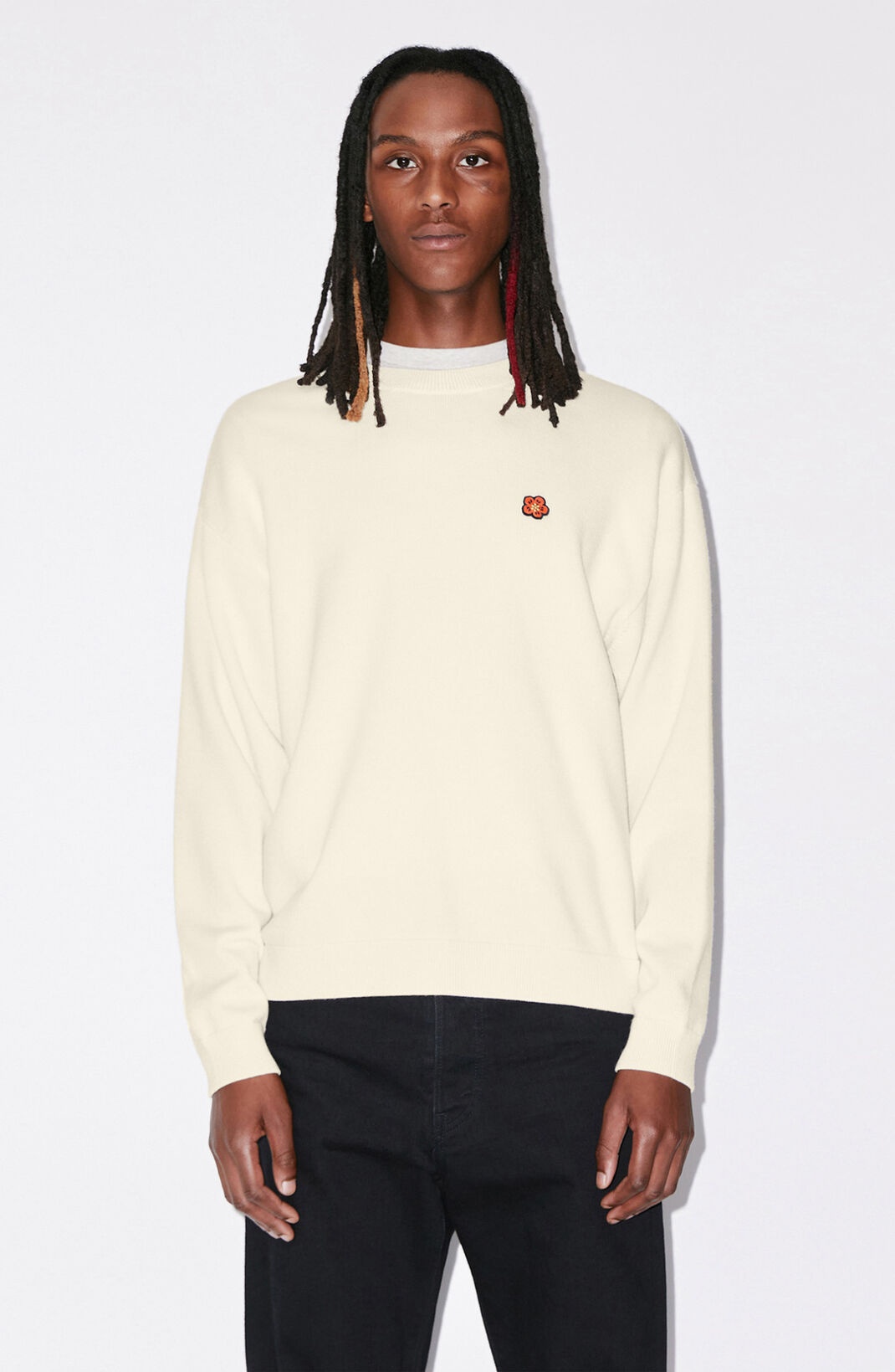 Wool 'BOKE FLOWER' jumper - 4