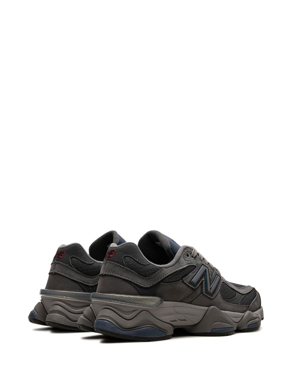 9060 panelled suede sneakers - 4