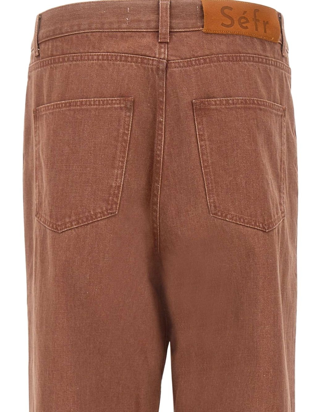 logo-patch jeans - 7
